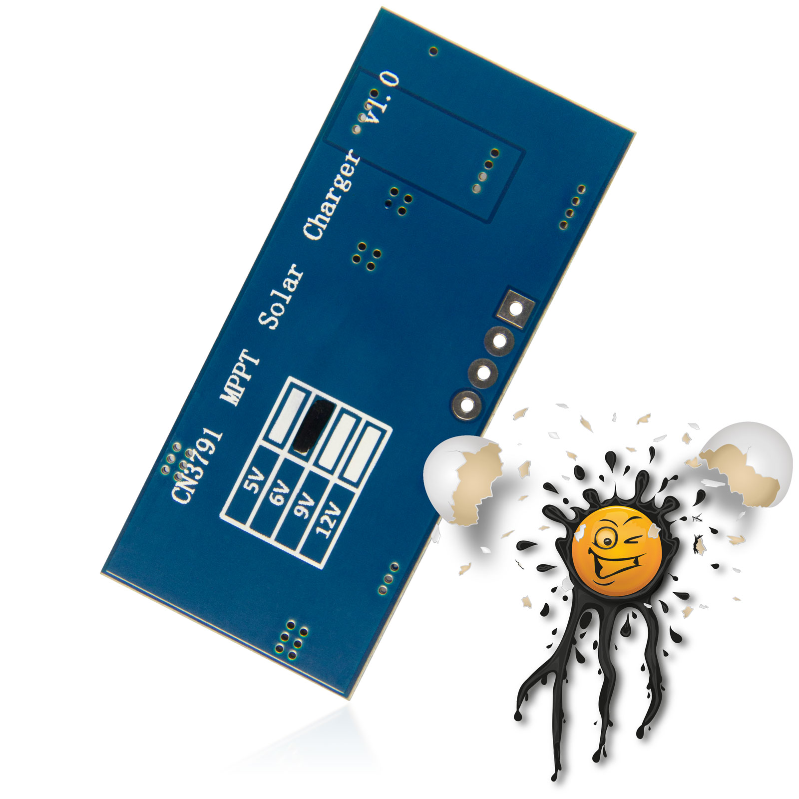 CN3791 MPPT Solar Akku Laderegler Lithium Modul 6V 9V 12V 2A 4.2V ± 1% – Bild 5