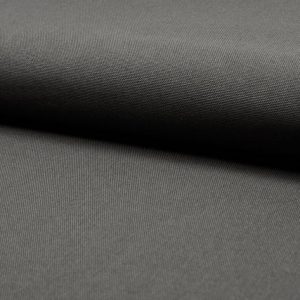 Baumwollstoff, Canvas, unifarben Dunkelgrau
