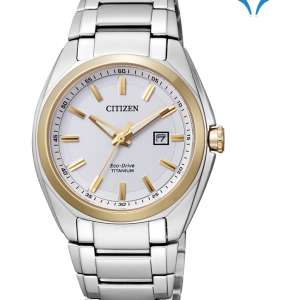 Citizen Super Titanium EW2214-52A Damen Armbanduhr Saphir Eco-Drive 10 bar Neu