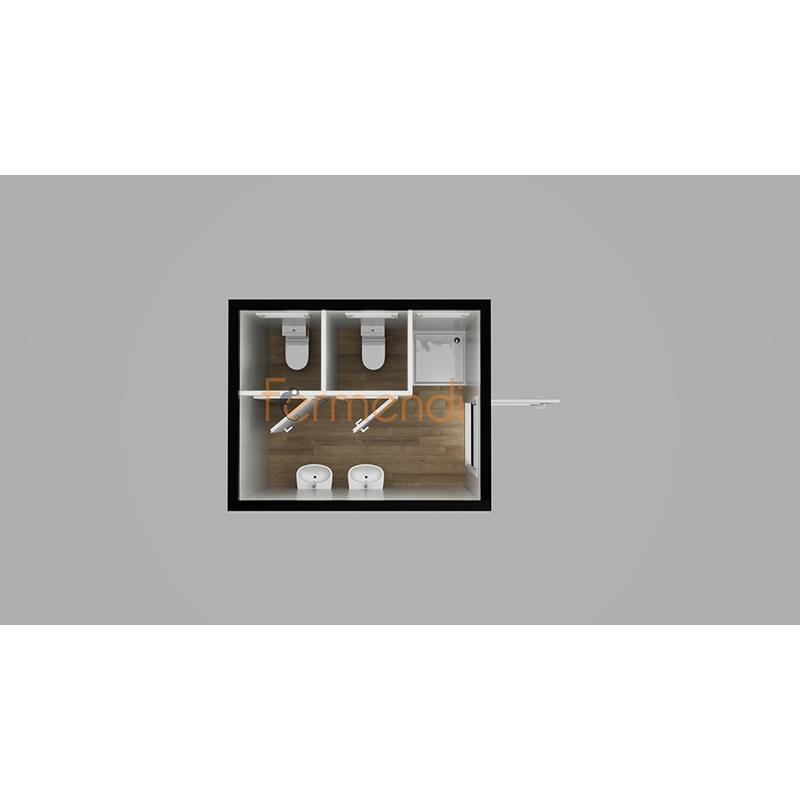 Container System CS NC02, WC – DUSCHCONTAINER – Bild 5