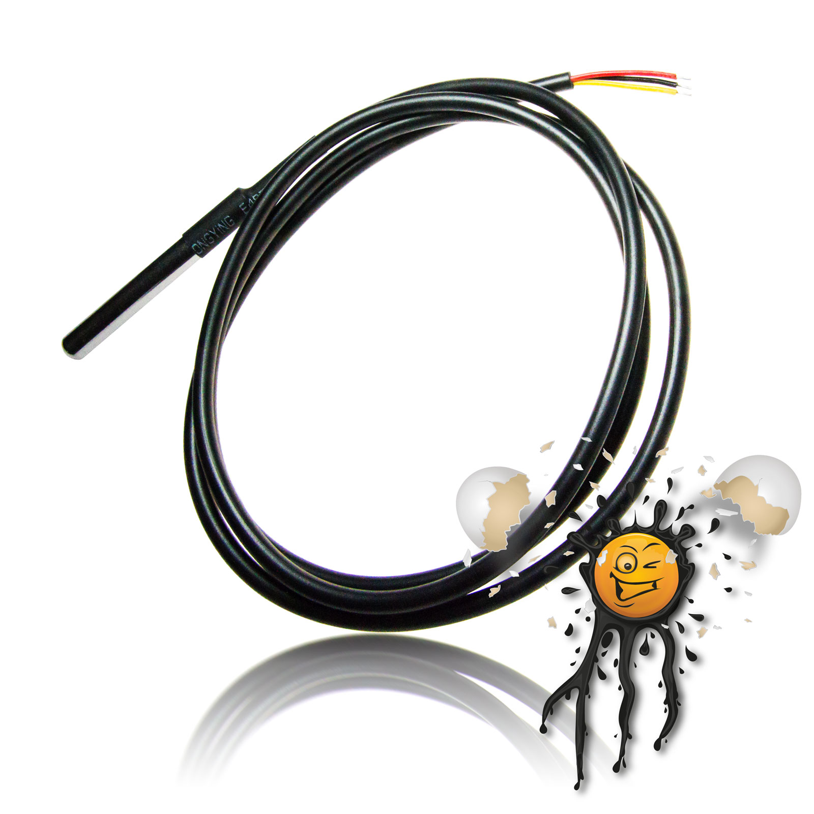 DS18B20 Temperatur Sensor Messsonde 100 cm – Bild 3