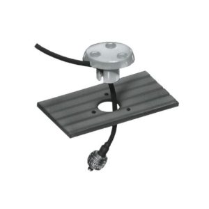 Decksdurchführung Kunststoff, für bis zu 2 Kabel