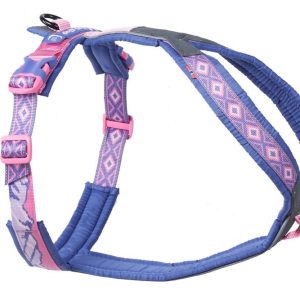 Non-stop dogwear Line harness 5.0 Rachel Pohl edition, lila und rosa (magische Alpenglühen) 1, 2, 3, 4, 5, 6, 7, 8