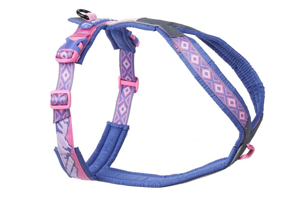 Non-stop dogwear Line harness 5.0 Rachel Pohl edition, lila und rosa (magische Alpenglühen) 1, 2, 3, 4, 5, 6, 7, 8