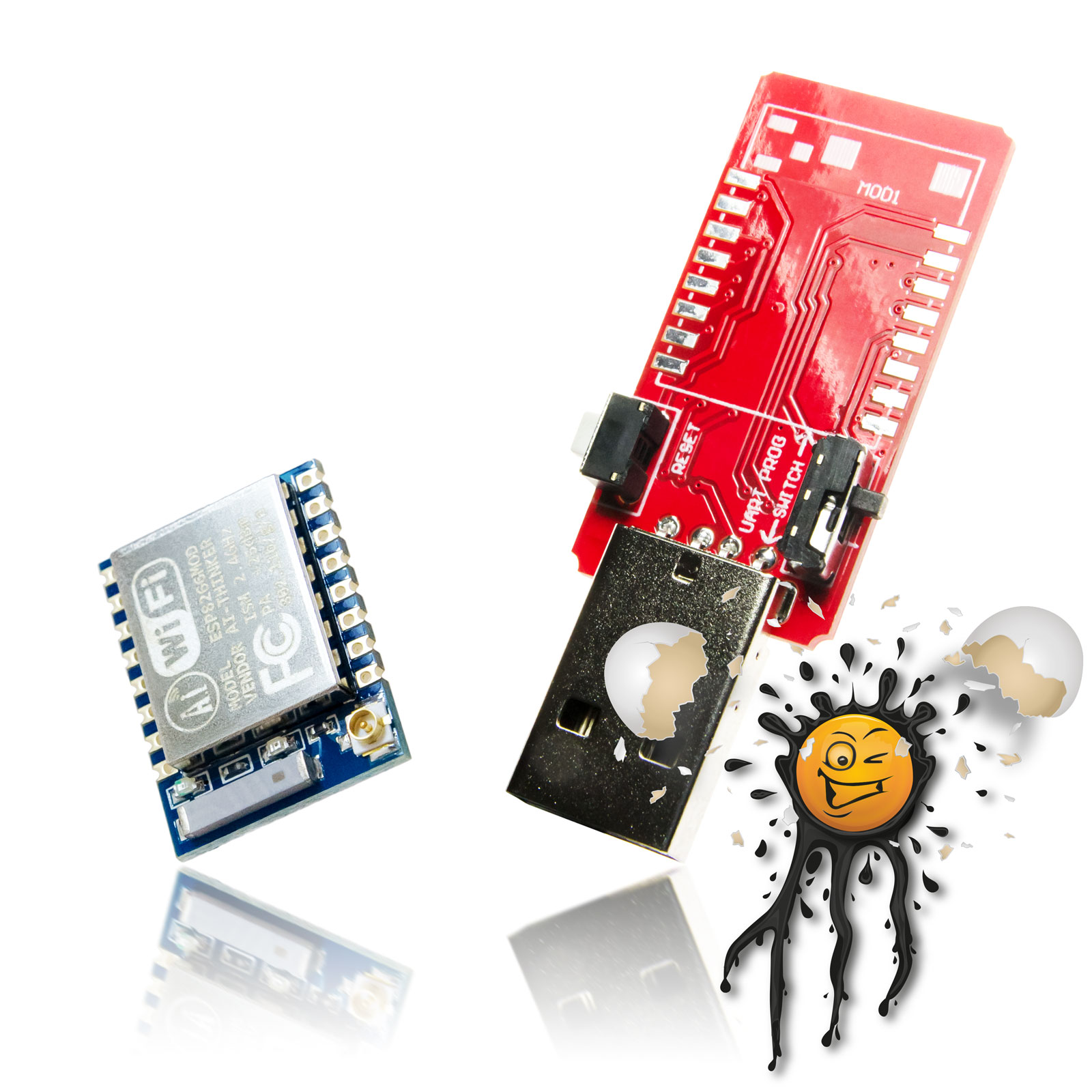 ESP8266 CH340 USB TTL Converter ESP-12 ESP-07 ESP-07S ESP-12S Board – Bild 3