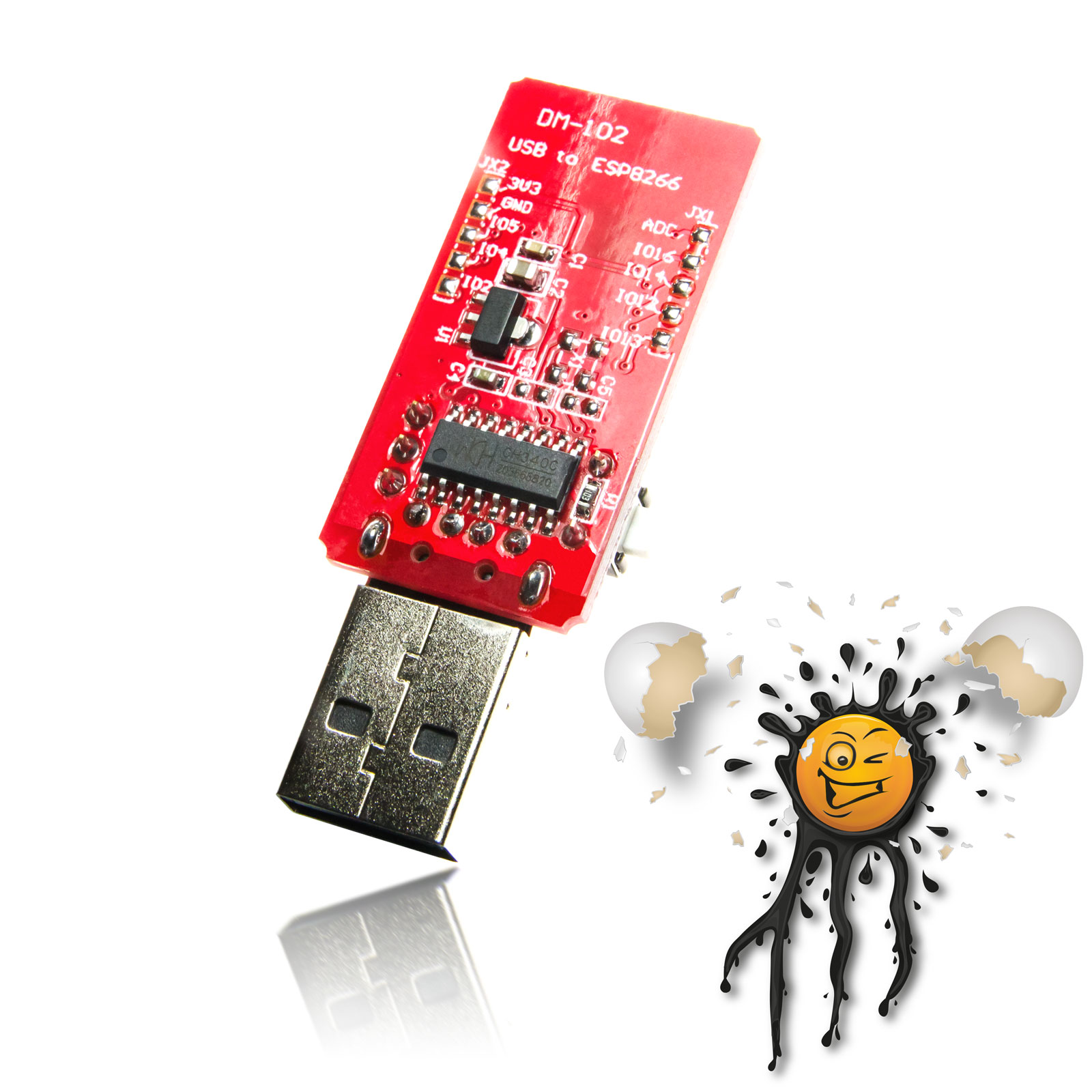 ESP8266 CH340 USB TTL Converter ESP-12 ESP-07 ESP-07S ESP-12S Board – Bild 5