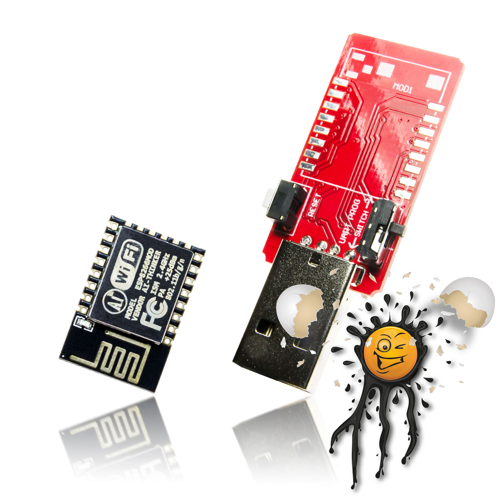 ESP8266 CH340 USB TTL Converter ESP-12 ESP-07 ESP-07S ESP-12S Board – Bild 8