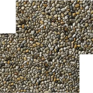 Fußmatten Fußabstreifer DECOR Kieselsteine Steine Steinoptik waschbar 2 Größen