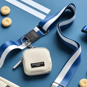 Gurtband für Gassi-Tasche, Blue Stripe