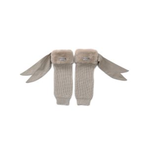Donsje Amsterdam – Legwarmers „Gina“, light teddy