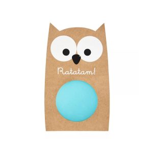 Ratatam – Flummi, Glow in the dark, blue 5,7cm