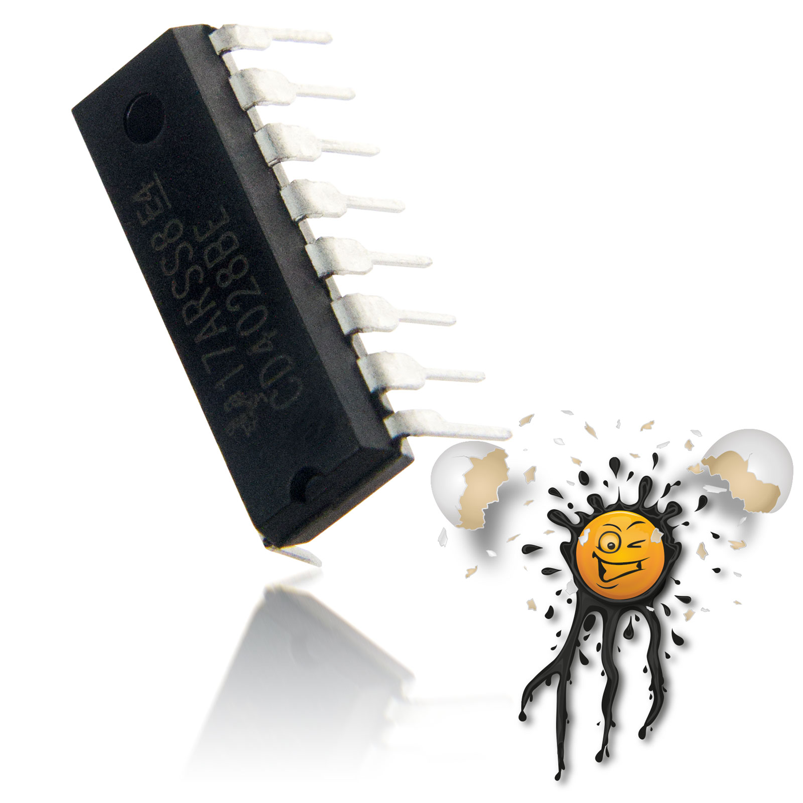 2 Stück / pcs. CD4028BE IC – Bild 3