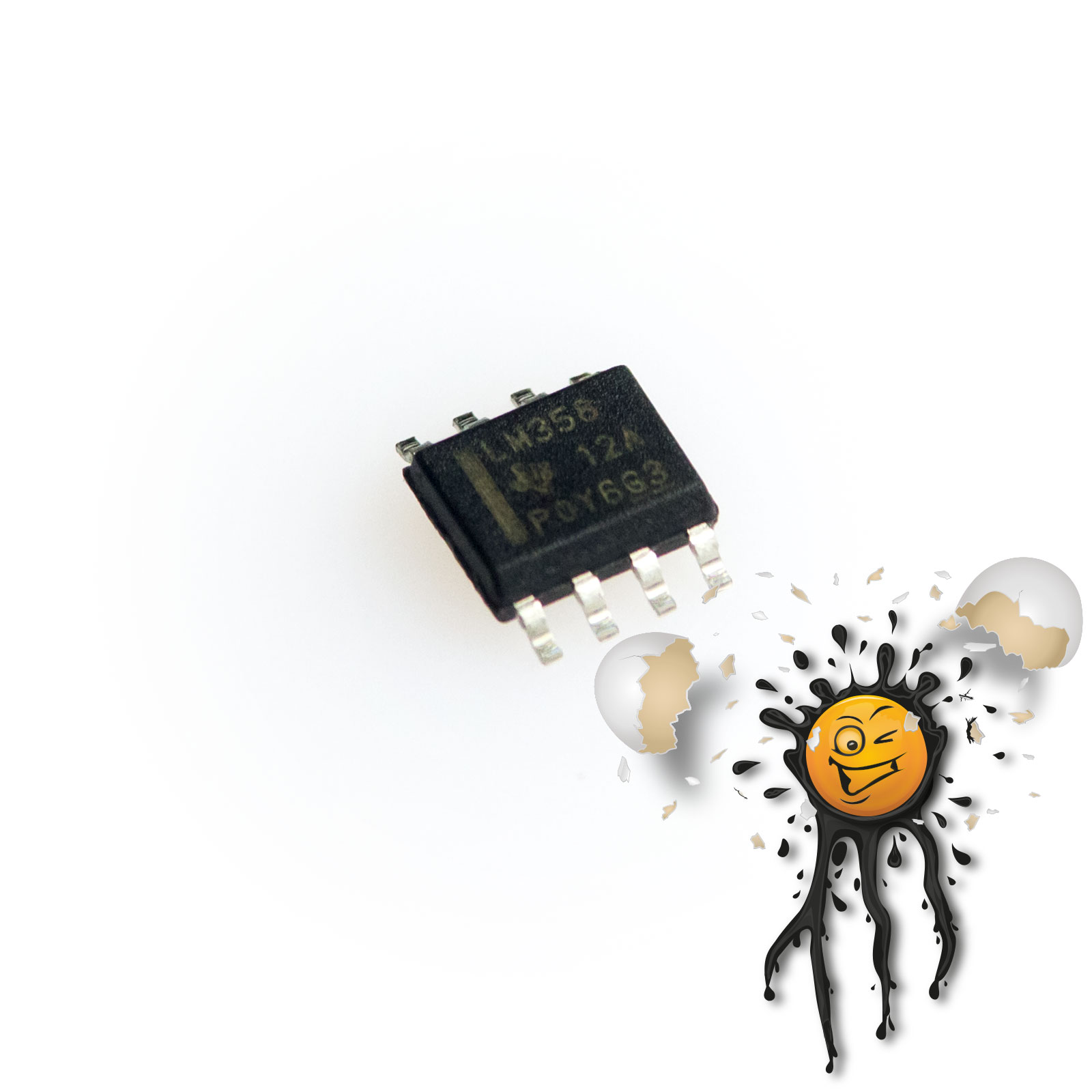 6 Stück / pcs. LM358 Dual Operationsverstärker SOP-8 – Bild 2