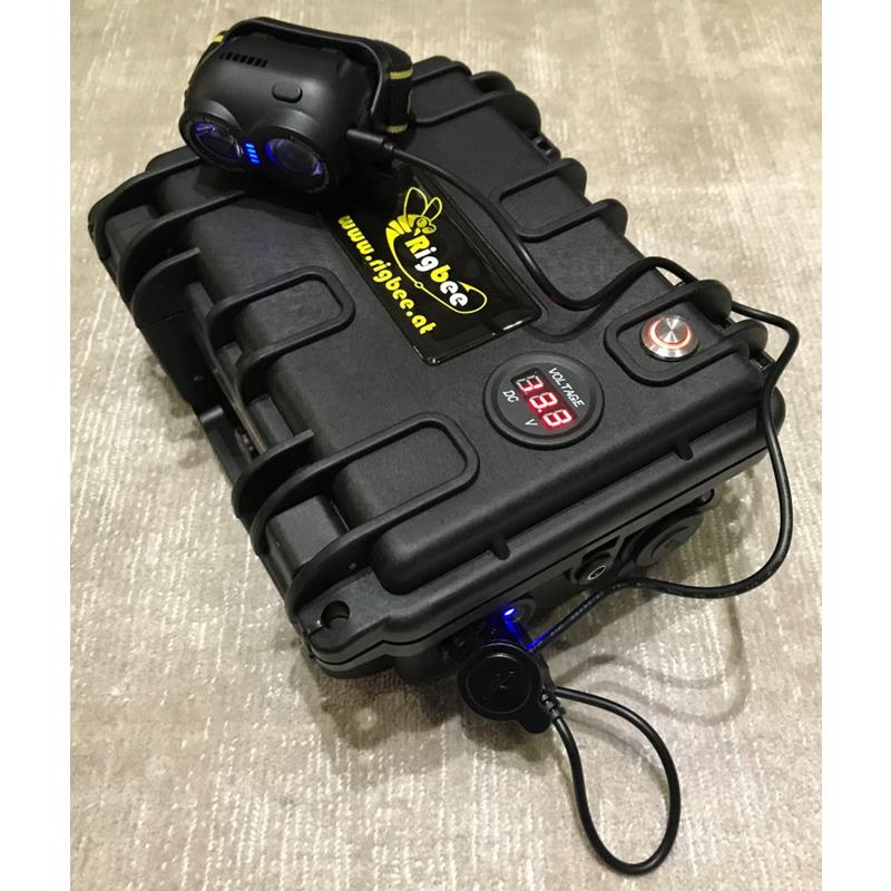 Rigbee Ladestation (Powerbank) mit LiFePo4 Akku 12V 17,5Ah – Bild 7