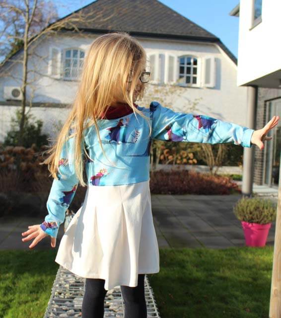 Jersey, Viskose – Baumwolle, unifarben, Ecru – Bild 6