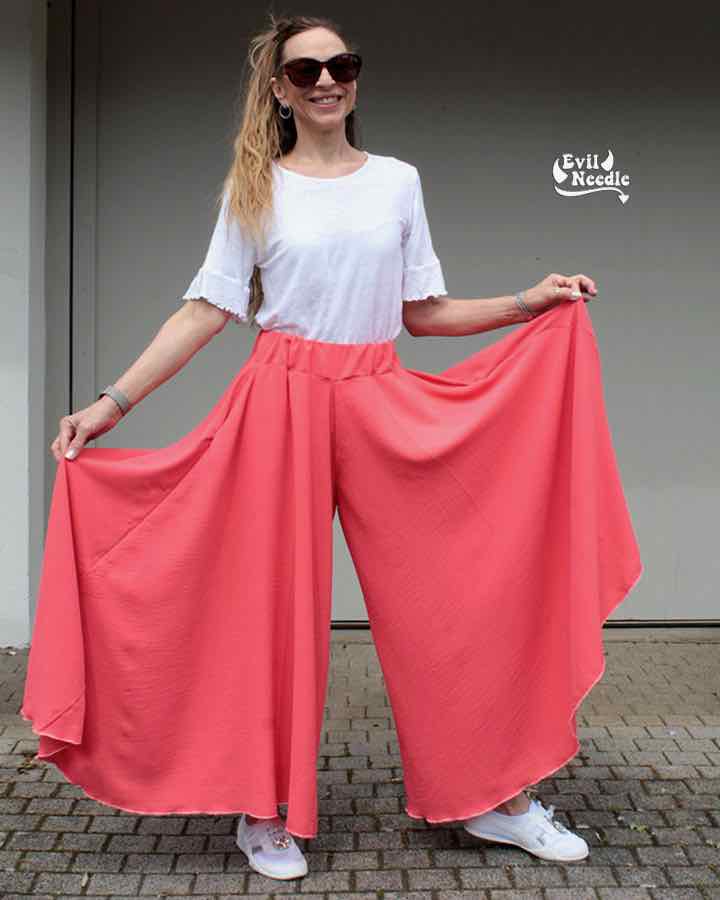 PAPIERSCHNITTMUSTER, Hose / Hosenrock “RENA”, Gr. 158 – Damengr. 46 – Bild 9