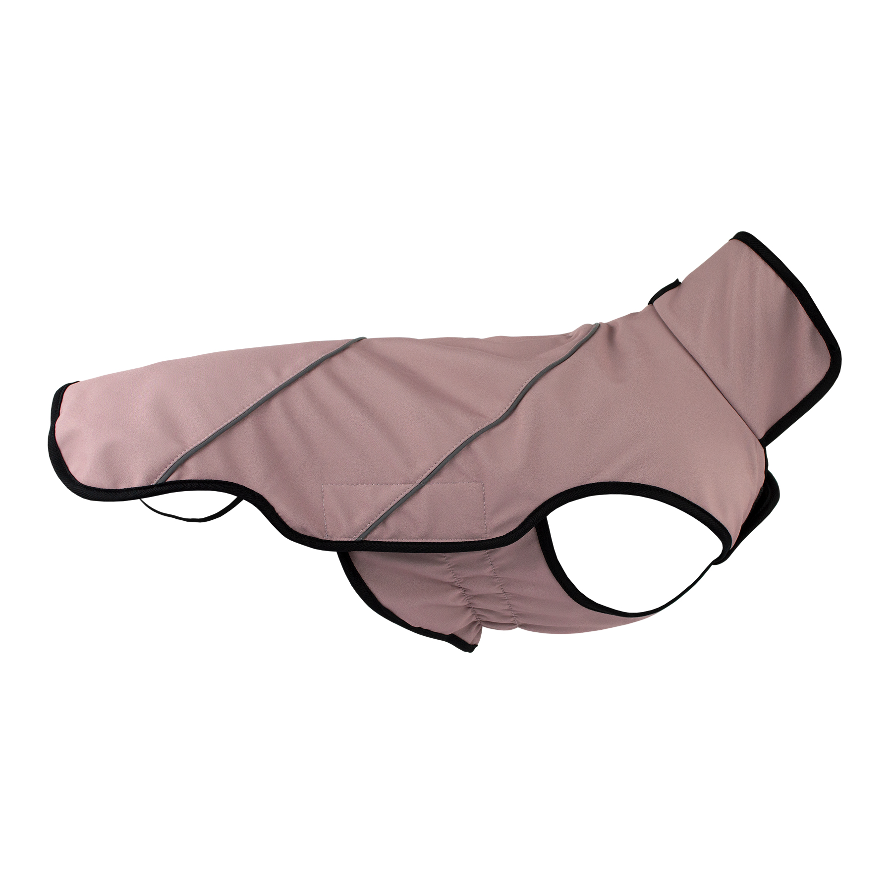 Softshell-Jacke Milan, atmungsaktiv, wind- und wasserabweisend, Zweiwege-Reißverschluß, Klettverschluss, Kopföffnung (Winter Lake, Magnolia Blossom), im Laden -50% – Bild 4