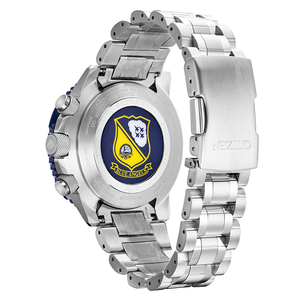 Citizen Promaster Skyhawk JY8078-52L Blue Angels Eco-Drive Funk 20 bar Chrono N – Bild 3