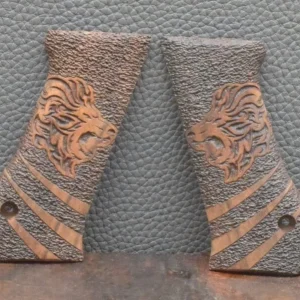 Jericho 941, F-FS , Ausführung 13, Löwenkopf, Nußbaum