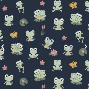 Jersey, lustige Frösche auf Marine