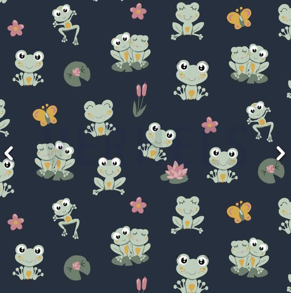 Jersey, lustige Frösche auf Marine – Bild 3