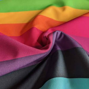 Softshell, Blockstreifen Gelb, Grün, Rot