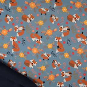 Softshell, kleine Dinos auf Petrol