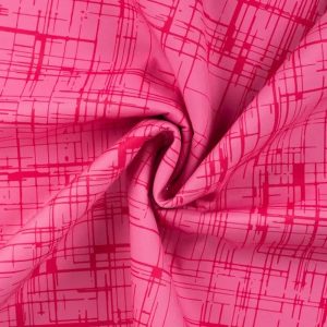 Softshell, Strichmuster auf Pink