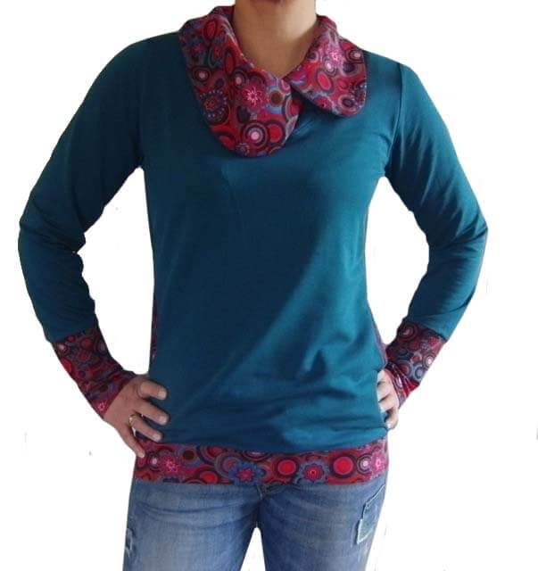 PAPIERSCHNITTMUSTER, Shirt “KARIN”, Gr. 158 – Damengr. 46 – Bild 8