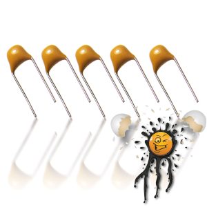 5 x Kondensatoren Keramik Ceramic Capacitor 33 pF 50V