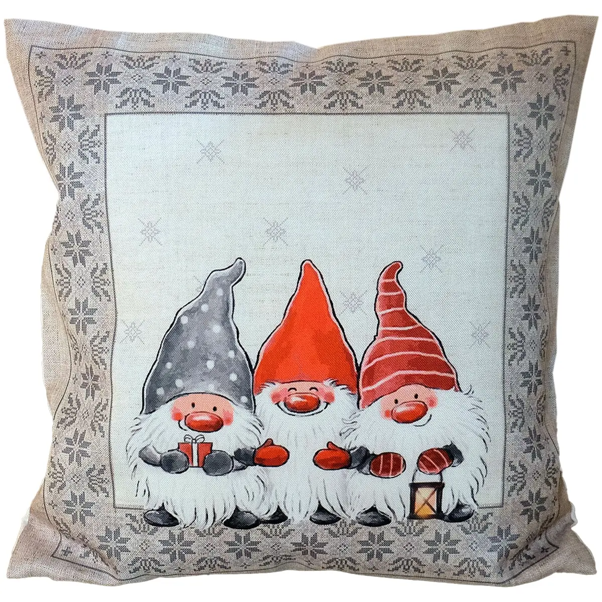 Kissenhüllen winterlich bedruckt – Bild 3