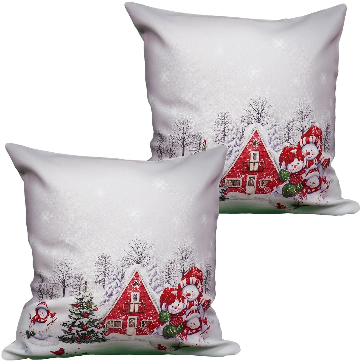 Kissenhüllen winterlich bedruckt – Bild 6