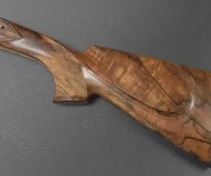 Krieghoff Hinterschaft für Optima 20 Doppelbüchsdrilling HK8 mit Wolfram Kickstop, Neuware