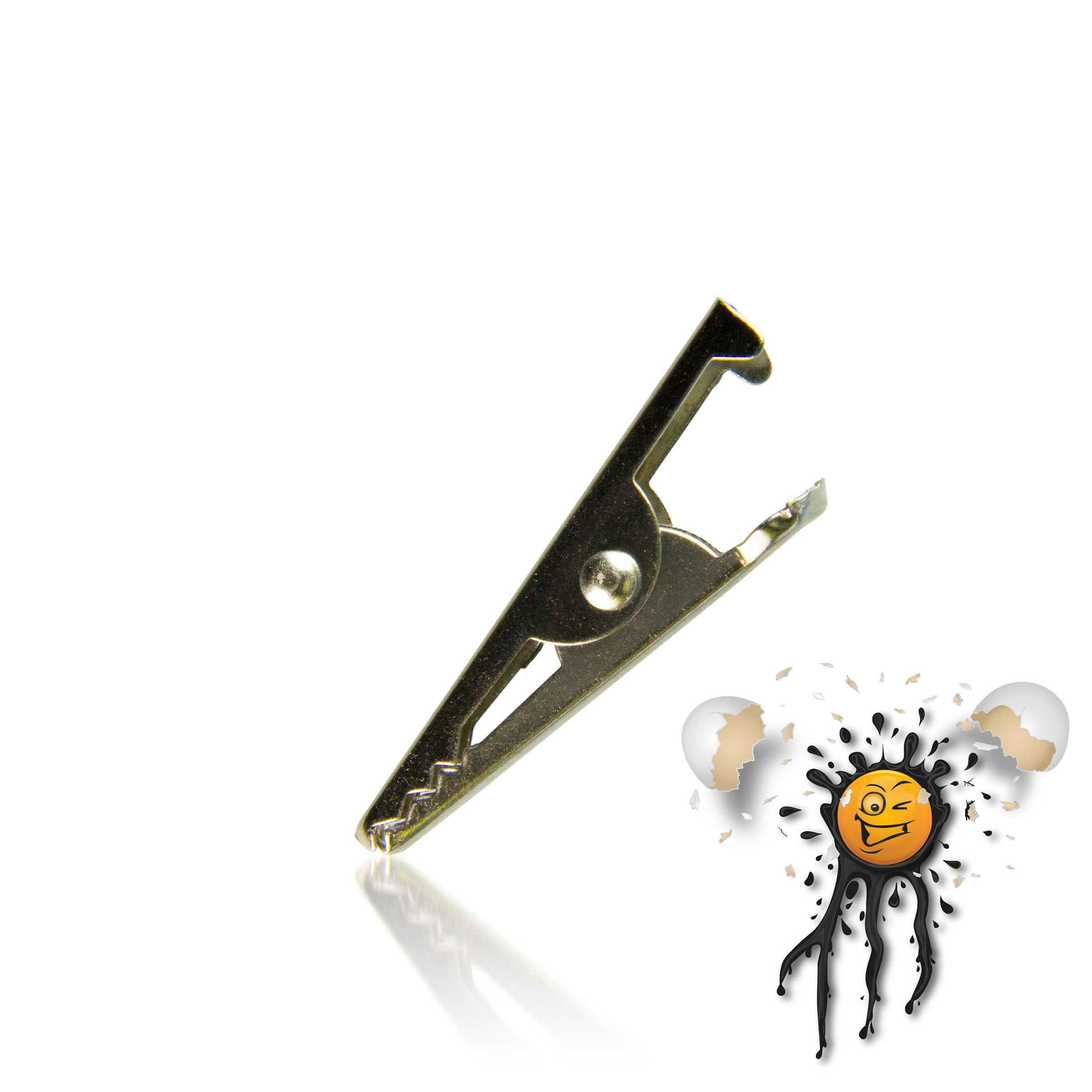 5 x 28mm isolierte Krokodilklemme mit Hülle – Bild 6