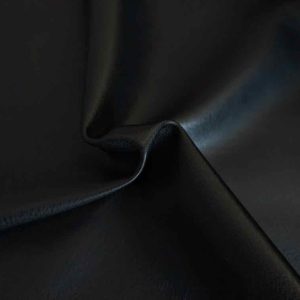 Kunstleder, Glattleder – Schwarz