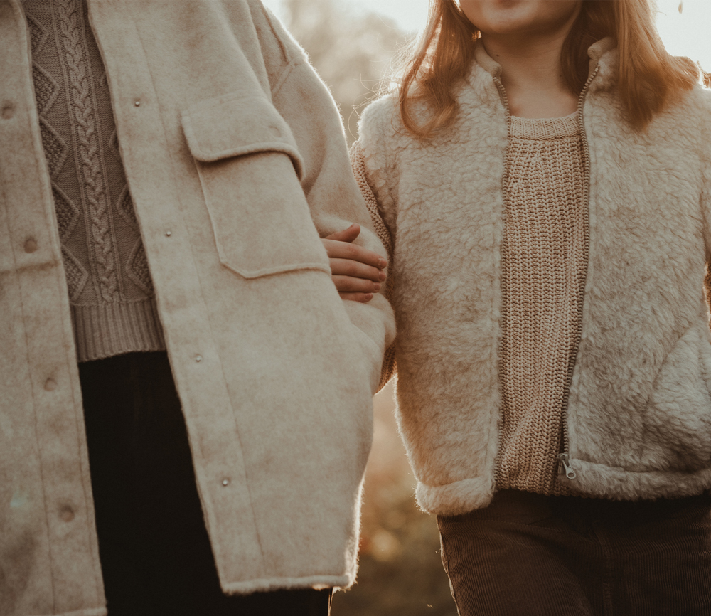 Alwero – Bodywarmer WALKES Junior, Biowolle, light grey – Bild 7