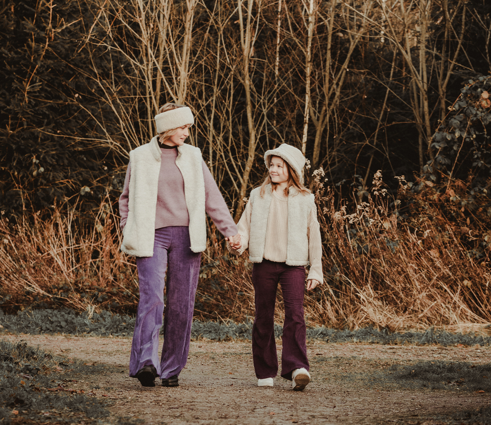 Alwero – Bodywarmer WALKES Junior, Biowolle, light grey – Bild 4