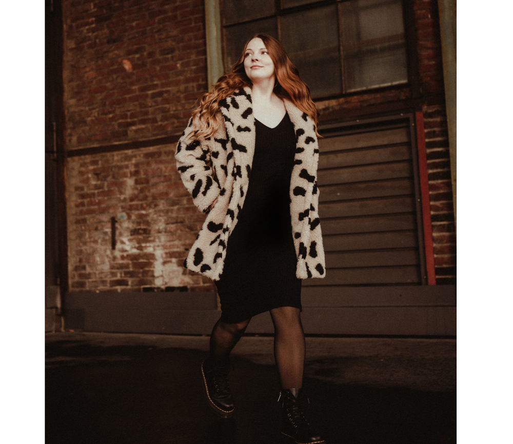 Alwero – Manteljacke Woman „MOODS“, Biowolle, Leo/Gepard – Bild 3