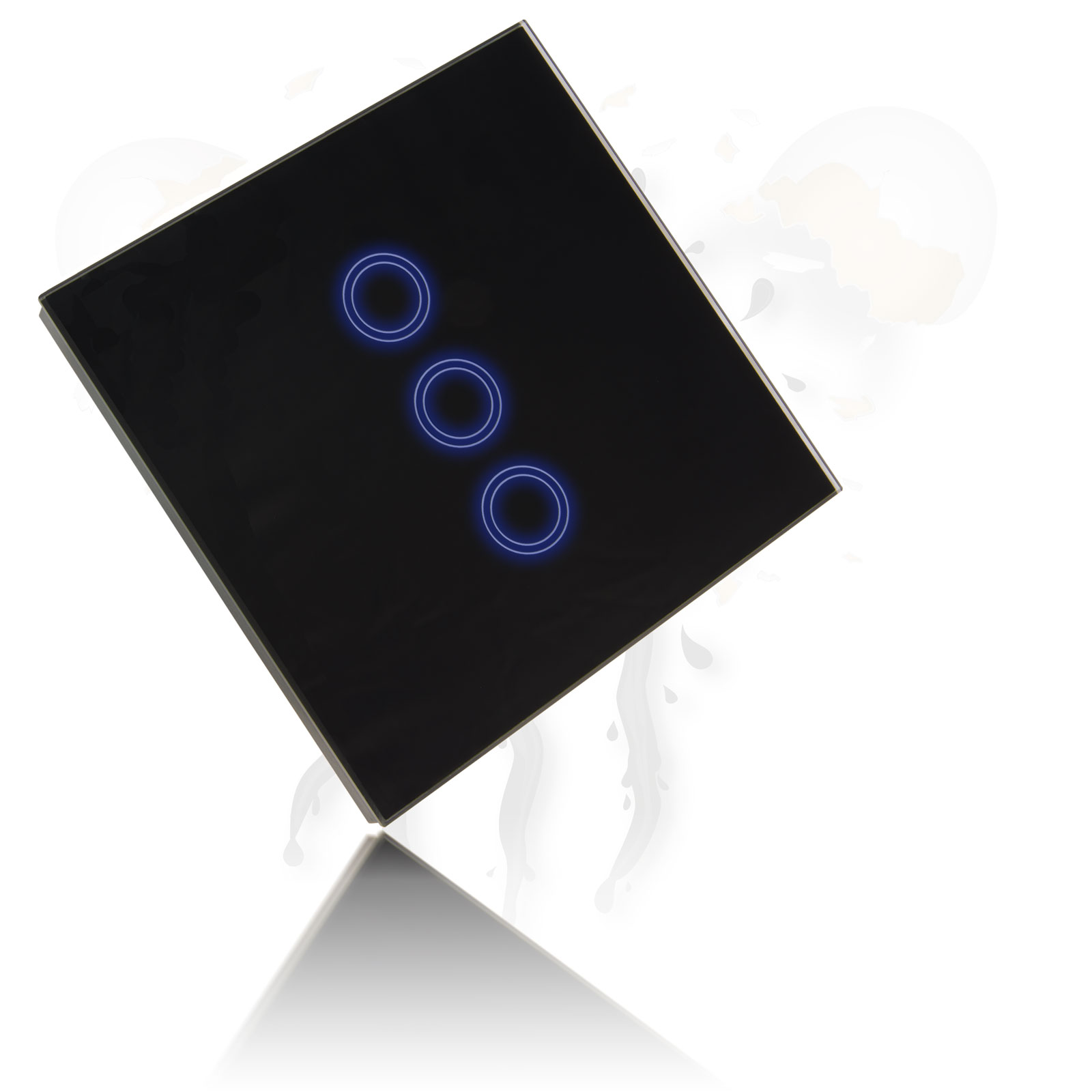 433 MHz. IoT Funk Lichtschalter RF Switch 3 Kanal – Bild 7