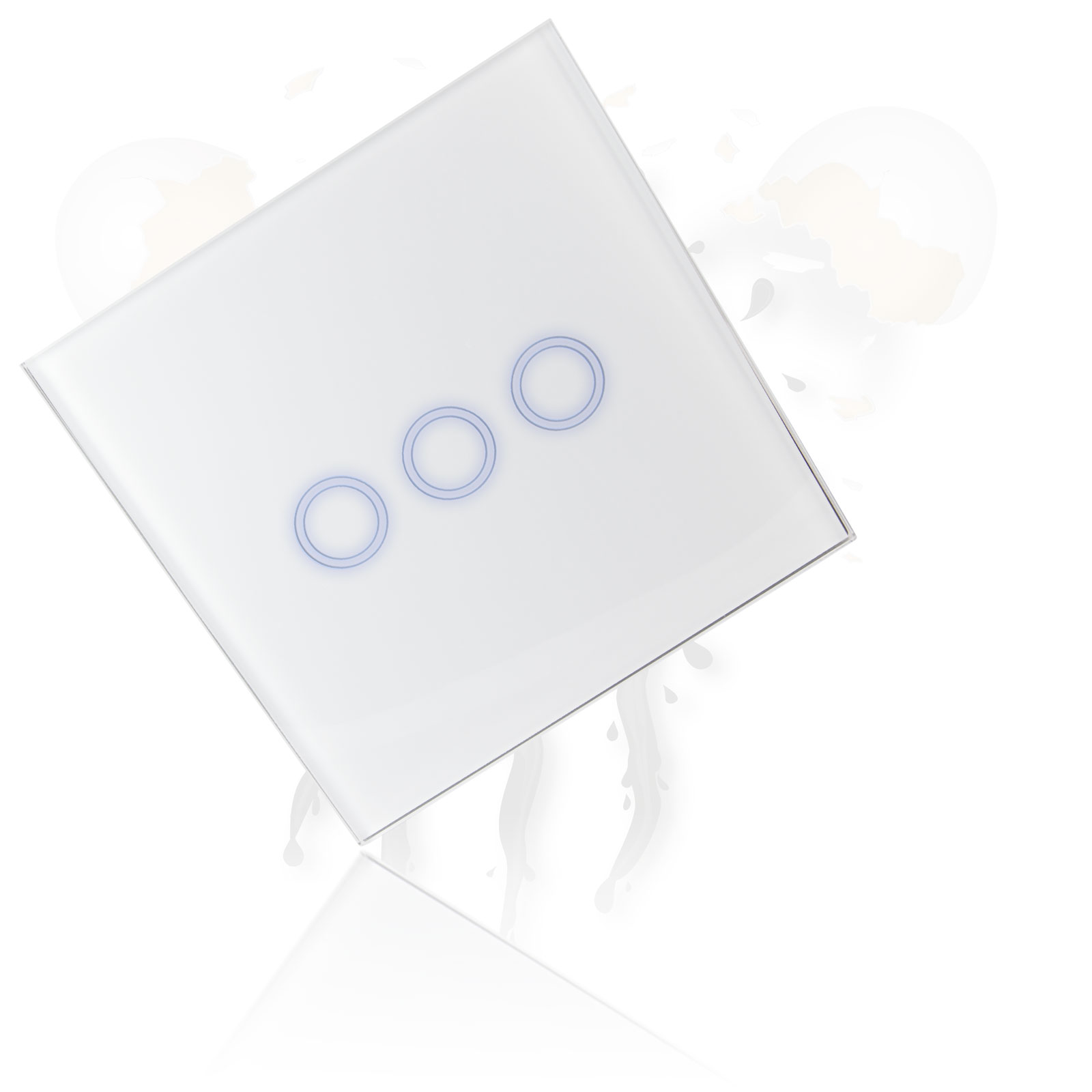 433 MHz. IoT Funk Lichtschalter RF Switch 3 Kanal – Bild 5