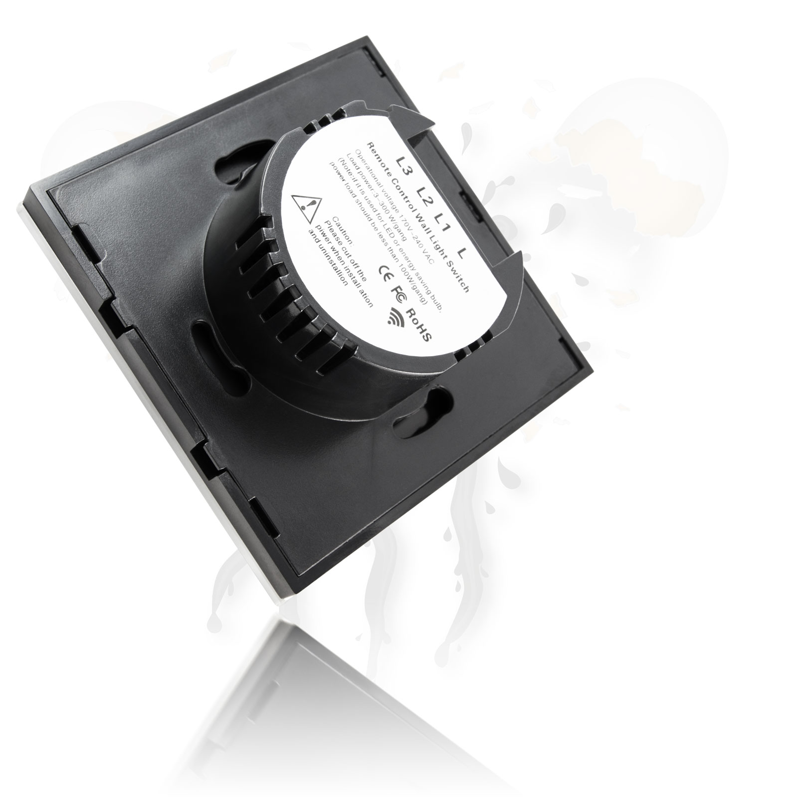 433 MHz. IoT Funk Lichtschalter RF Switch 3 Kanal – Bild 3