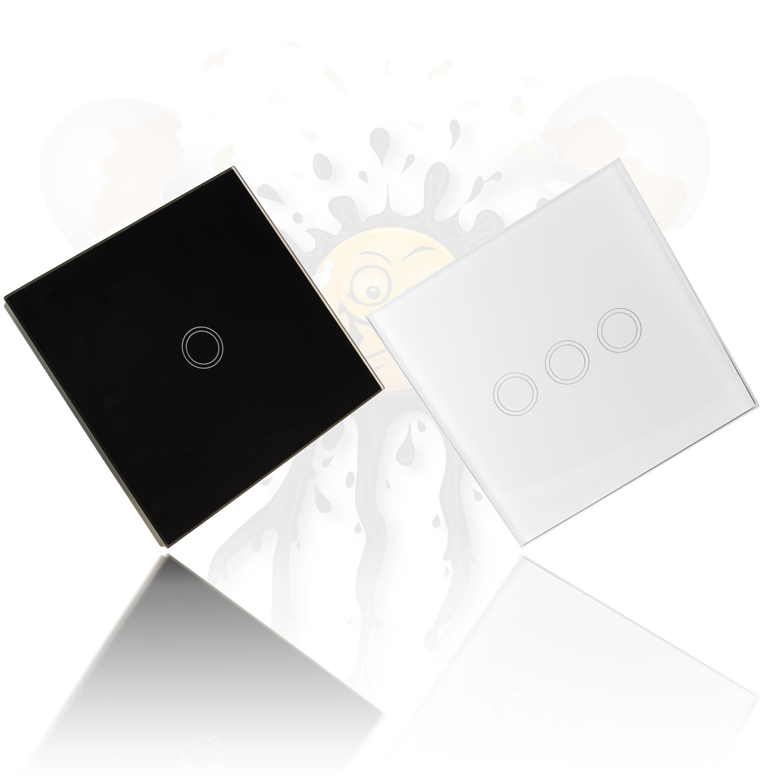 433 MHz. IoT Funk Lichtschalter RF Switch 3 Kanal