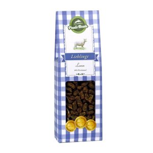 Pauls Beute Leckerlis Lieblinge, 98% Fleischanteil, Lamm, 175g, 500g