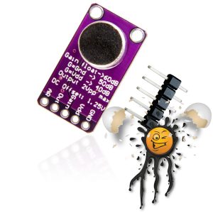 MAX9814 Geräusch- Sound- Mikrofon- Sensor AGC Verstärker