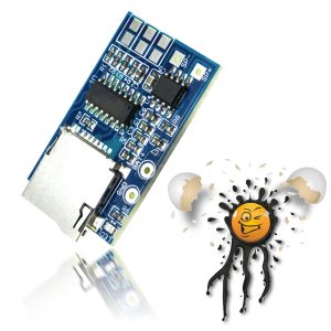 MP3 Micro Player Decoder Modul 2W TF Card Reader