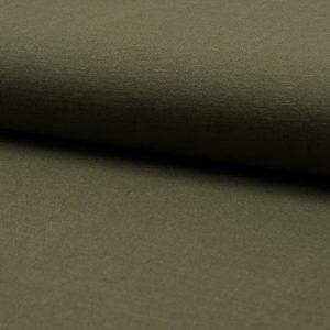 Leicht fallendes Mischgewebe, elastisch, Khaki – Lino