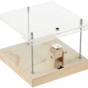 Mikroskop mit LED Leuchte für Smartphones Bausatz f. Kinder Bastelset