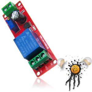 12V 1 Kanal/Channel Verzögerungs- Delay Relais