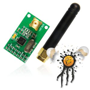 nRF905 433/868/915 MHz ISM FSK GMSK Modulation Transceiver Funk Modul