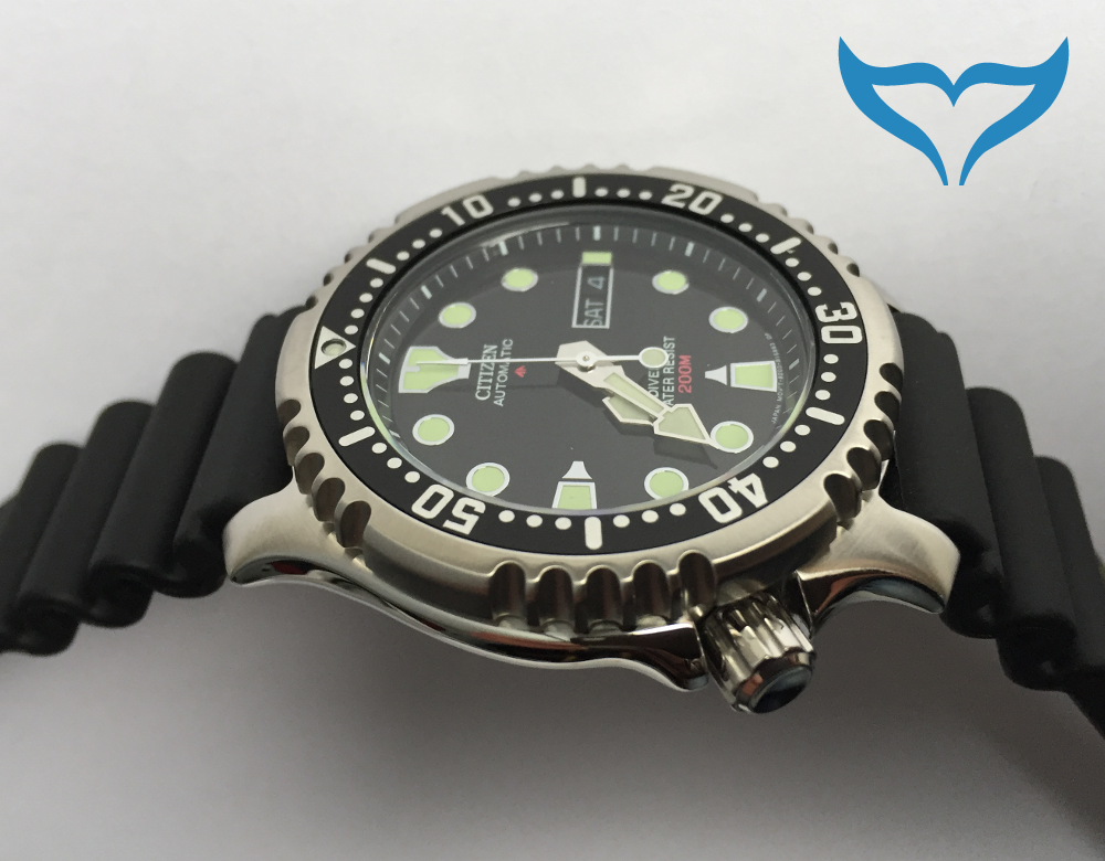 Citizen Promaster Marine TaucherUhr NY0040-09EEM 20bar schwarz Set Uhr NY0040 Ne – Bild 9